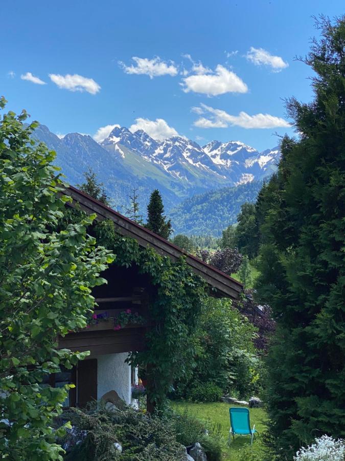 Kurzzeitdomizil In Oberstdorf Apartment Bagian luar foto