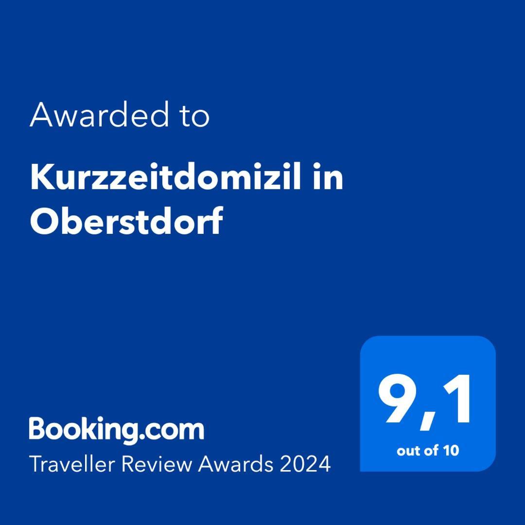 Kurzzeitdomizil In Oberstdorf Apartment Bagian luar foto